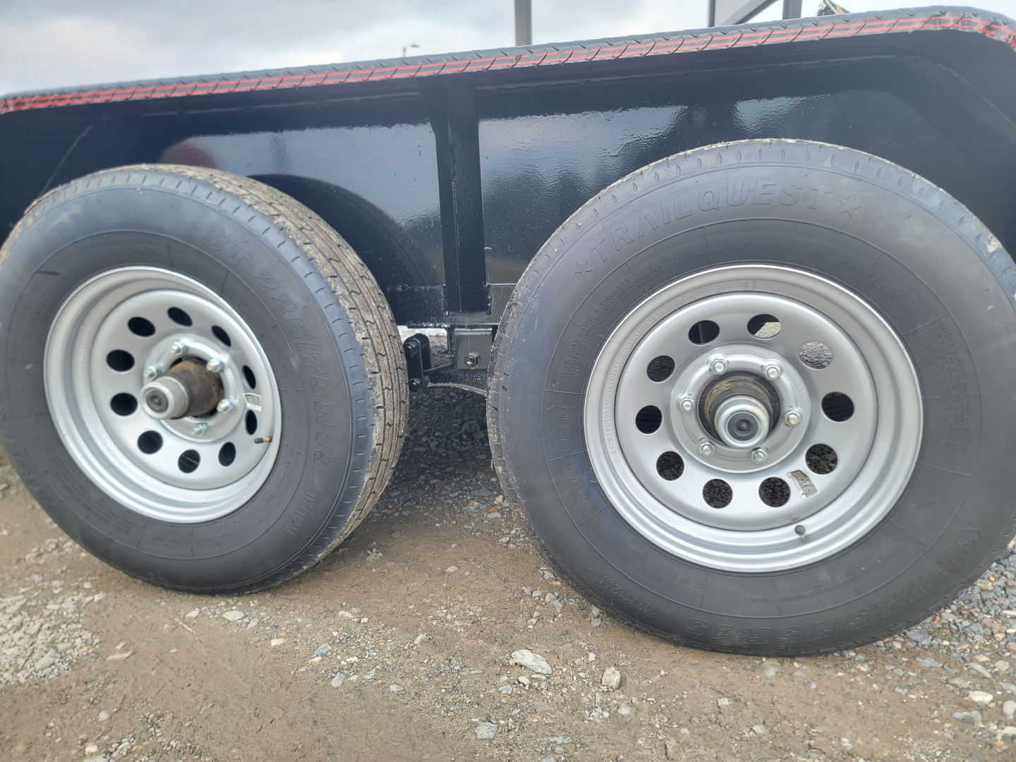 New 2025 Double A Trailers 20' x 83" Wood Floor Car Hauler