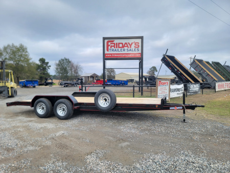 New 2025 Double A Trailers 20' x 83  Wood Floor Car Hauler