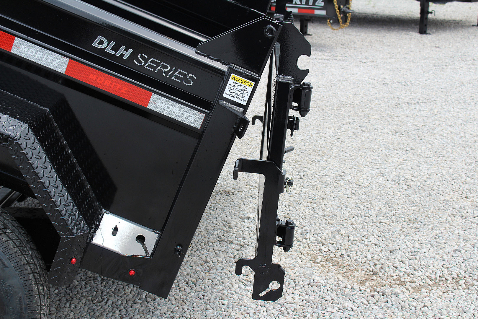 New 2025 Moritz 6' 2" x 10' Heavy Commercial DLH Series Dump Trailer - 9950# GVW