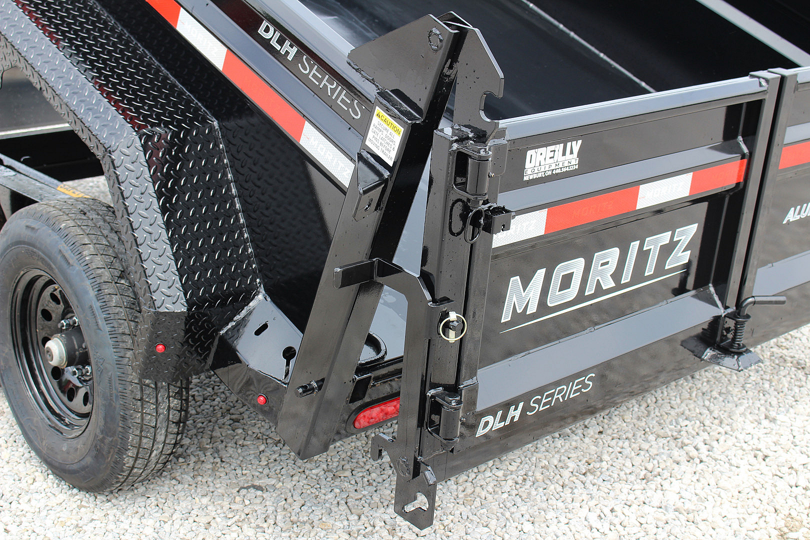 New 2025 Moritz 6' 2" x 10' Heavy Commercial DLH Series Dump Trailer - 9950# GVW