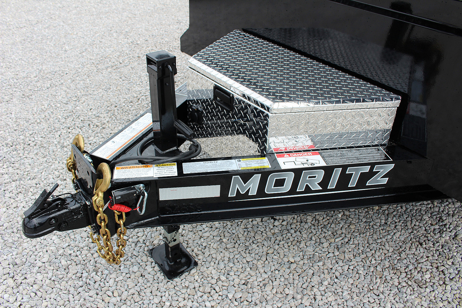 New 2025 Moritz 6' 2" x 10' Heavy Commercial DLH Series Dump Trailer - 9950# GVW