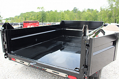 New 2025 Moritz 6' 2" x 10' Heavy Commercial DLH Series Dump Trailer - 9950# GVW