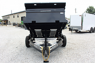 New 2025 Moritz 6' 2" x 10' Heavy Commercial DLH Series Dump Trailer - 9950# GVW