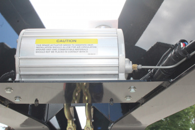 New 2025 Moritz FDGH Hydraulic Tail 34' GOOSENECK Deckover Flatbed Trailer- 25900# GVW