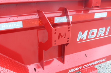 New 2025 Moritz 6' 10" x 12' Heavy Commercial DLH Series Dump Trailer - 14000# GVW