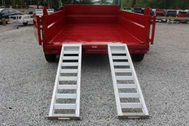 New 2025 Moritz 6' 10" x 12' Heavy Commercial DLH Series Dump Trailer - 14000# GVW