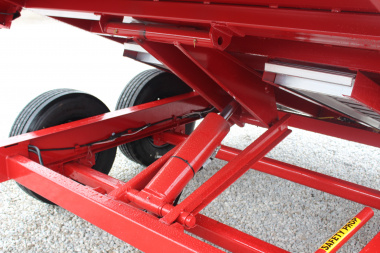 New 2025 Moritz 6' 10" x 12' Heavy Commercial DLH Series Dump Trailer - 14000# GVW