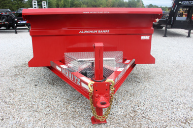 New 2025 Moritz 6' 10" x 12' Heavy Commercial DLH Series Dump Trailer - 14000# GVW