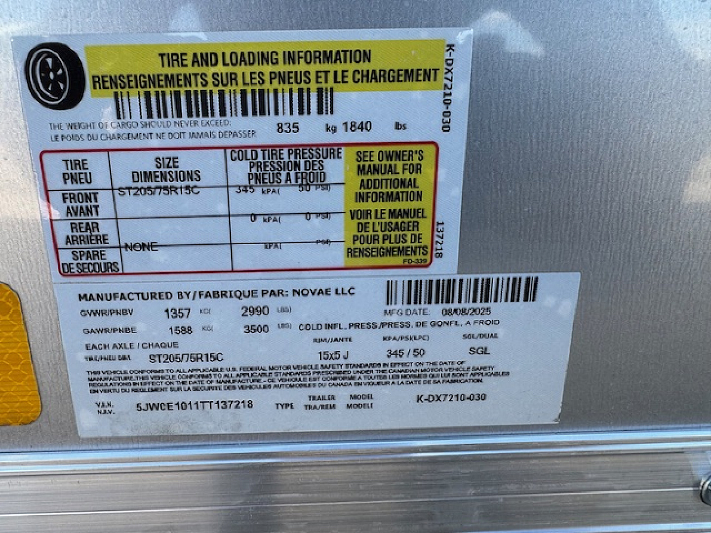 New 2026 Look Trailers 6x10 ST DLX- +6" TALLER--Silver