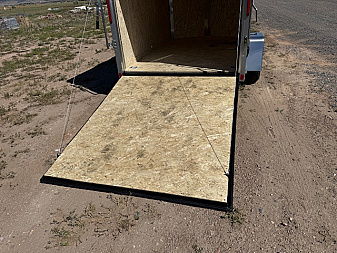 New 2026 Look Trailers 6x10 ST DLX- +6" TALLER--Silver