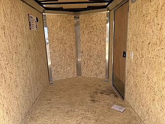 New 2026 Look Trailers 6x10 ST DLX- +6" TALLER--Silver