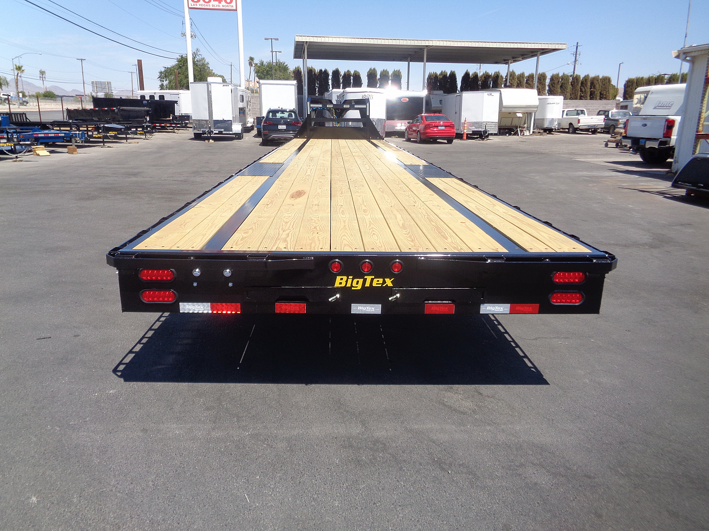 New 2026 Big Tex Trailer * 14GN-40STA * 40ft Single Wheel Tandem Axle Straight Deck Gooseneck Trailer