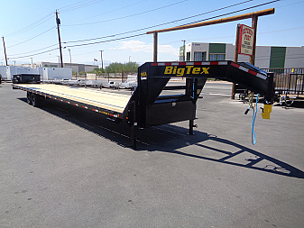 New 2026 Big Tex Trailer * 14GN-40STA * 40ft Single Wheel Tandem Axle Straight Deck Gooseneck Trailer