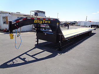 New 2026 Big Tex Trailer * 14GN-40STA * 40ft Single Wheel Tandem Axle Straight Deck Gooseneck Trailer