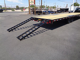 New 2026 Big Tex Trailer * 14GN-40STA * 40ft Single Wheel Tandem Axle Straight Deck Gooseneck Trailer