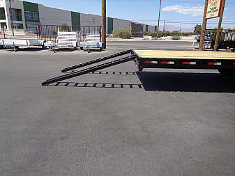 New 2026 Big Tex Trailer * 14GN-40STA * 40ft Single Wheel Tandem Axle Straight Deck Gooseneck Trailer