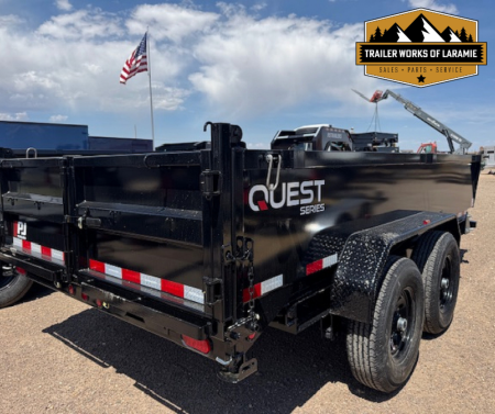 New 2026 PJ D7 DUMP TRAILER 7X14 14K BP