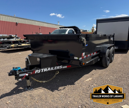 New 2026 PJ D7 DUMP TRAILER 7X14 14K BP