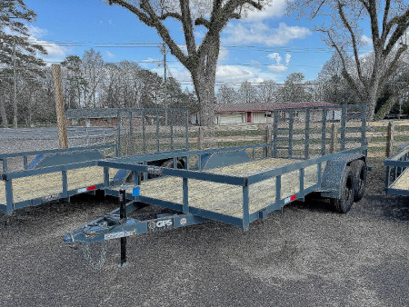 New 2026 GPS Trailers 7x16 Tandem GTT7167K Utility Trailer