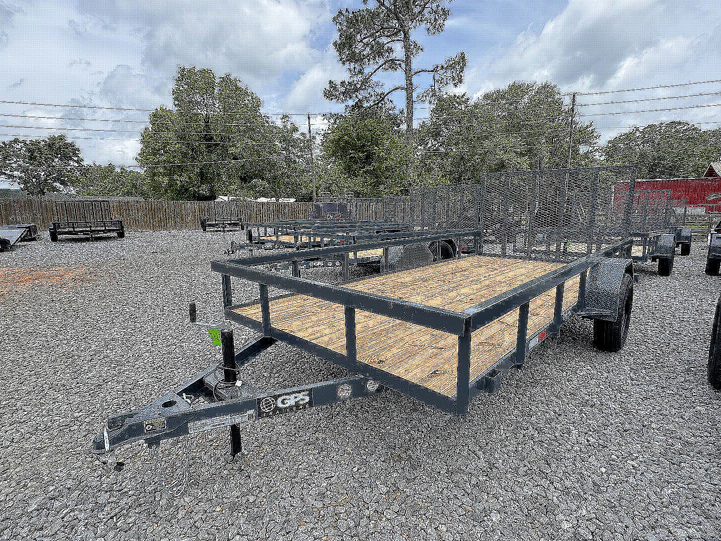 New 2026 GPS Trailers 76"X14' GT614 Utility Trailer