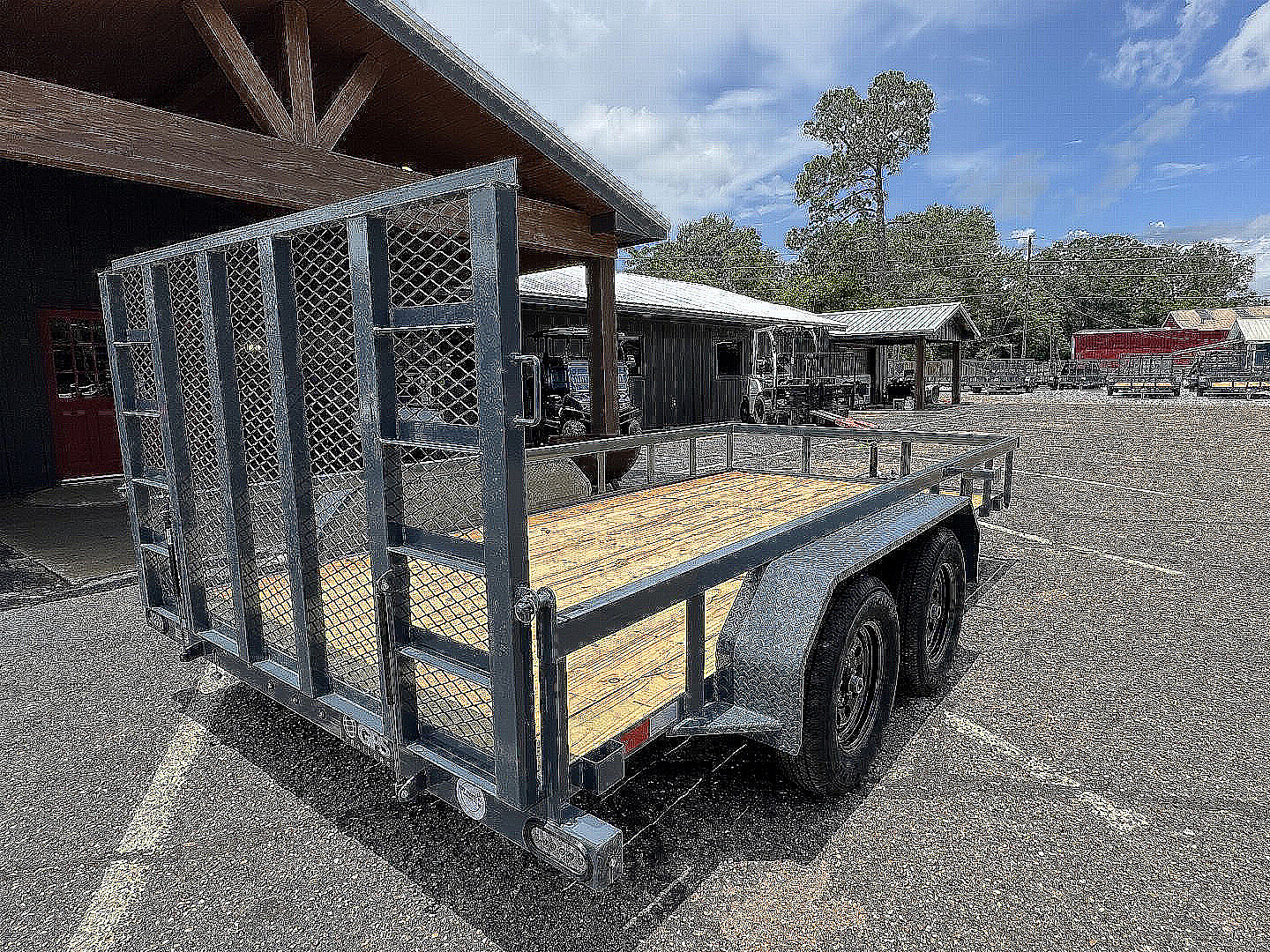 New 2026 GPS Trailers GTT7147K Utility Trailer