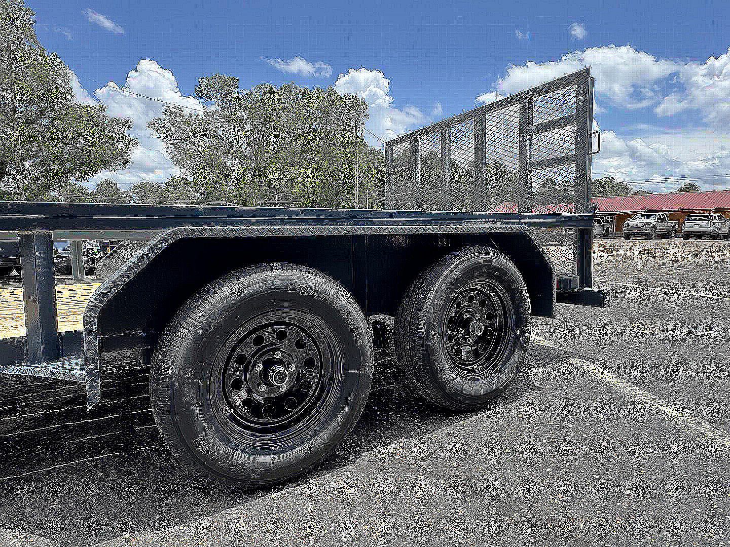 New 2026 GPS Trailers GTT7147K Utility Trailer