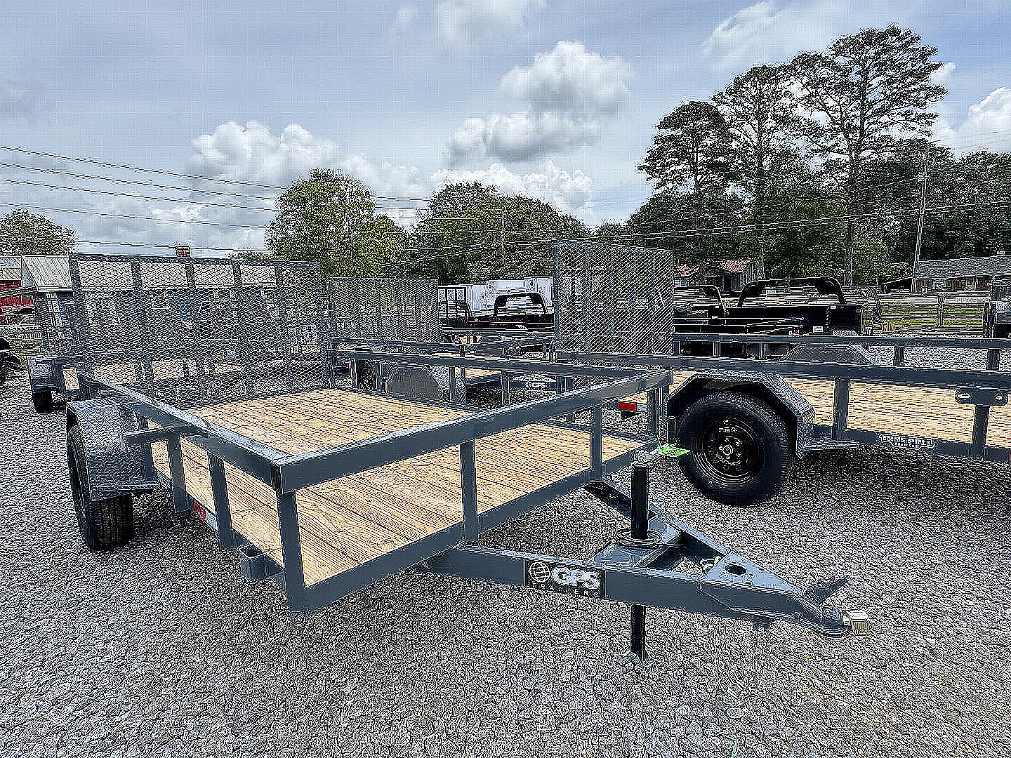 New 2026 GPS Trailers 76"X12' GT612 Utility Trailer