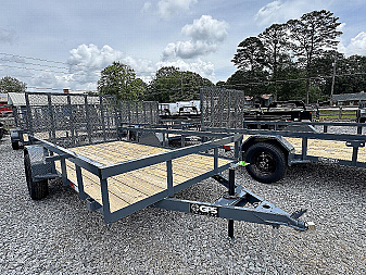 New 2026 GPS Trailers 76"X12' GT612 Utility Trailer