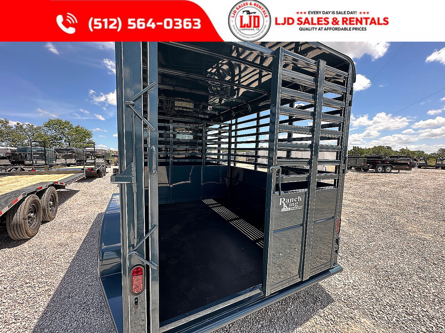 New 2025 Calico - 16' X 6'8 X 7' - Livestock Trailer