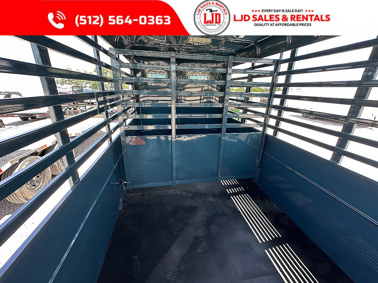 New 2025 Calico - 16' X 6'8 X 7' - Livestock Trailer