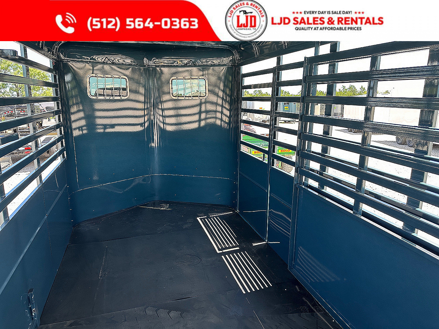New 2025 Calico - 16' X 6'8 X 7' - Livestock Trailer
