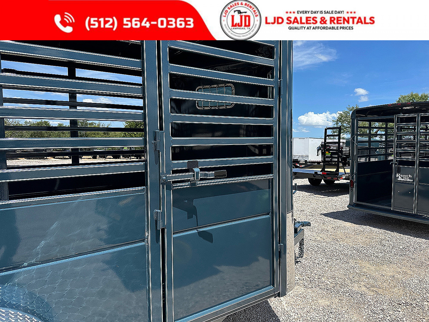 New 2025 Calico - 16' X 6'8 X 7' - Livestock Trailer