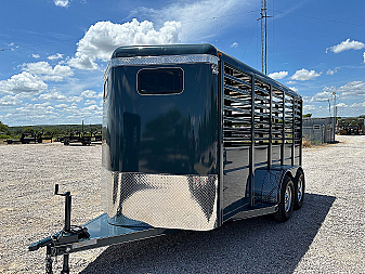 New 2025 Calico - 16' X 6'8 X 7' - Livestock Trailer
