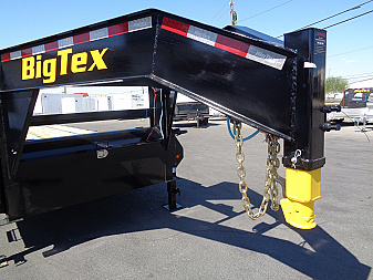 New 2026 Big Tex Trailer * 14GN-40D5A * 40ft Single Wheel Tandem Axle Gooseneck Trailer W/ Mega Ramps