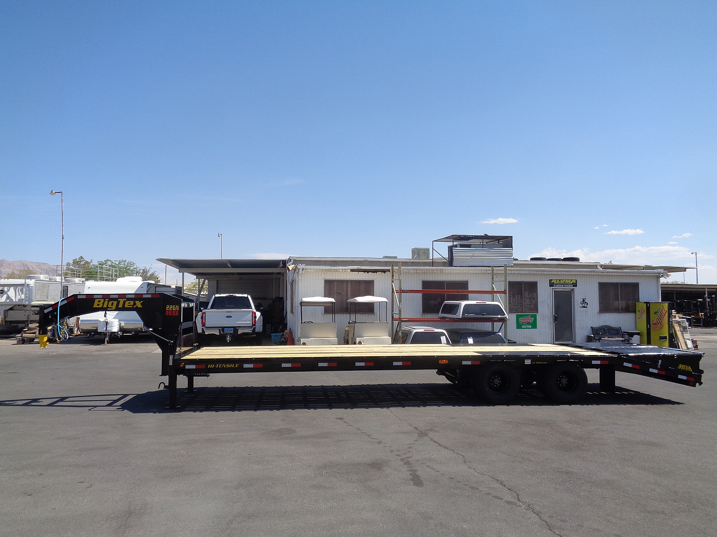 New 2026 Big Tex Trailer * 22GN-30D5A * 30ft Tandem Dual Wheel Gooseneck Trailer W/ Mega Ramps