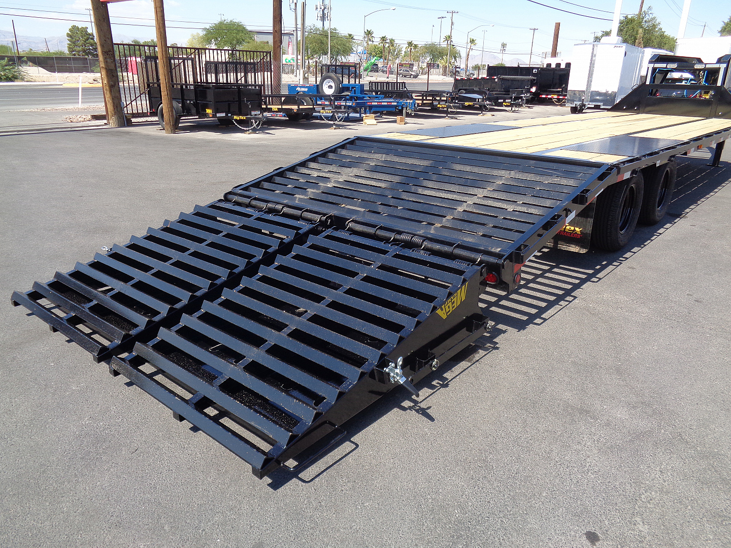 New 2026 Big Tex Trailer * 22GN-30D5A * 30ft Tandem Dual Wheel Gooseneck Trailer W/ Mega Ramps