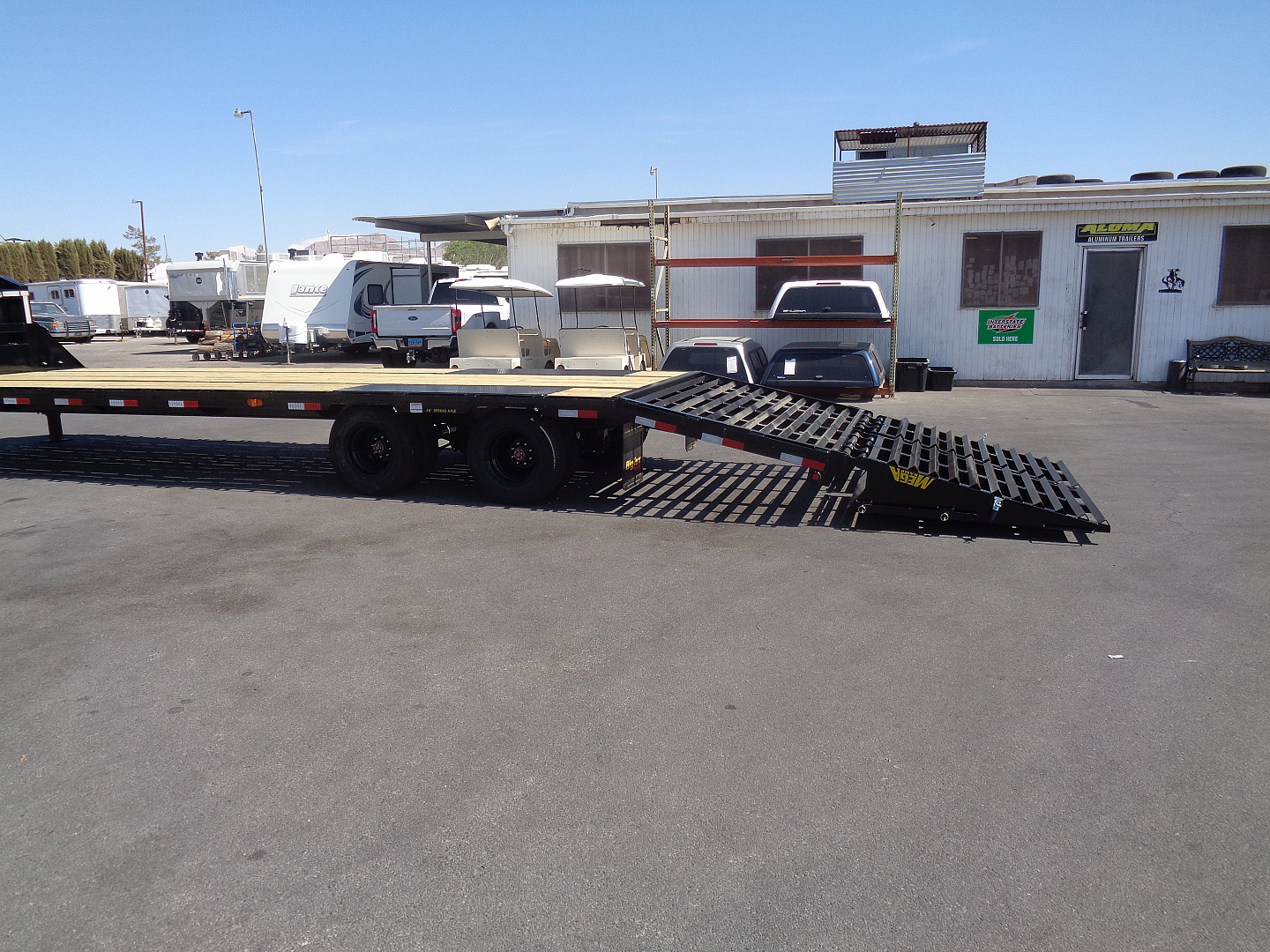 New 2026 Big Tex Trailer * 22GN-30D5A * 30ft Tandem Dual Wheel Gooseneck Trailer W/ Mega Ramps