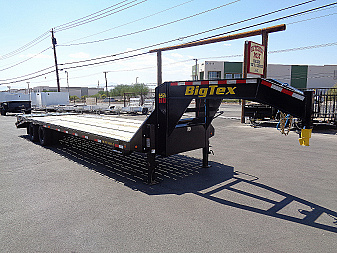 New 2026 Big Tex Trailer * 22GN-30D5A * 30ft Tandem Dual Wheel Gooseneck Trailer W/ Mega Ramps