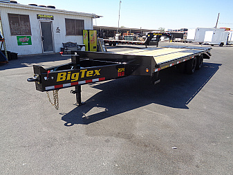 New 2026 Big Tex Trailers * 25PH-20+5MR * 25ft Heavy Duty Tandem Dual Wheel Pintle Flatbed Trailer