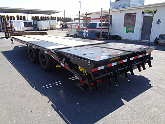 New 2026 Big Tex Trailers * 25PH-20+5MR * 25ft Heavy Duty Tandem Dual Wheel Pintle Flatbed Trailer
