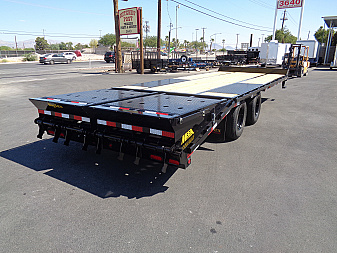 New 2026 Big Tex Trailers * 25PH-20+5MR * 25ft Heavy Duty Tandem Dual Wheel Pintle Flatbed Trailer