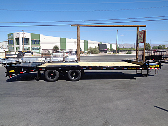 New 2026 Big Tex Trailers * 25PH-20+5MR * 25ft Heavy Duty Tandem Dual Wheel Pintle Flatbed Trailer