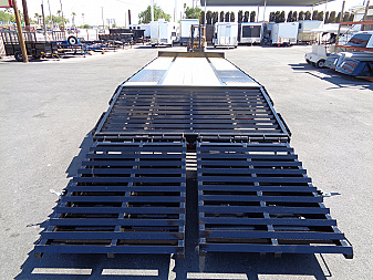 New 2026 Big Tex Trailers * 25PH-20+5MR * 25ft Heavy Duty Tandem Dual Wheel Pintle Flatbed Trailer
