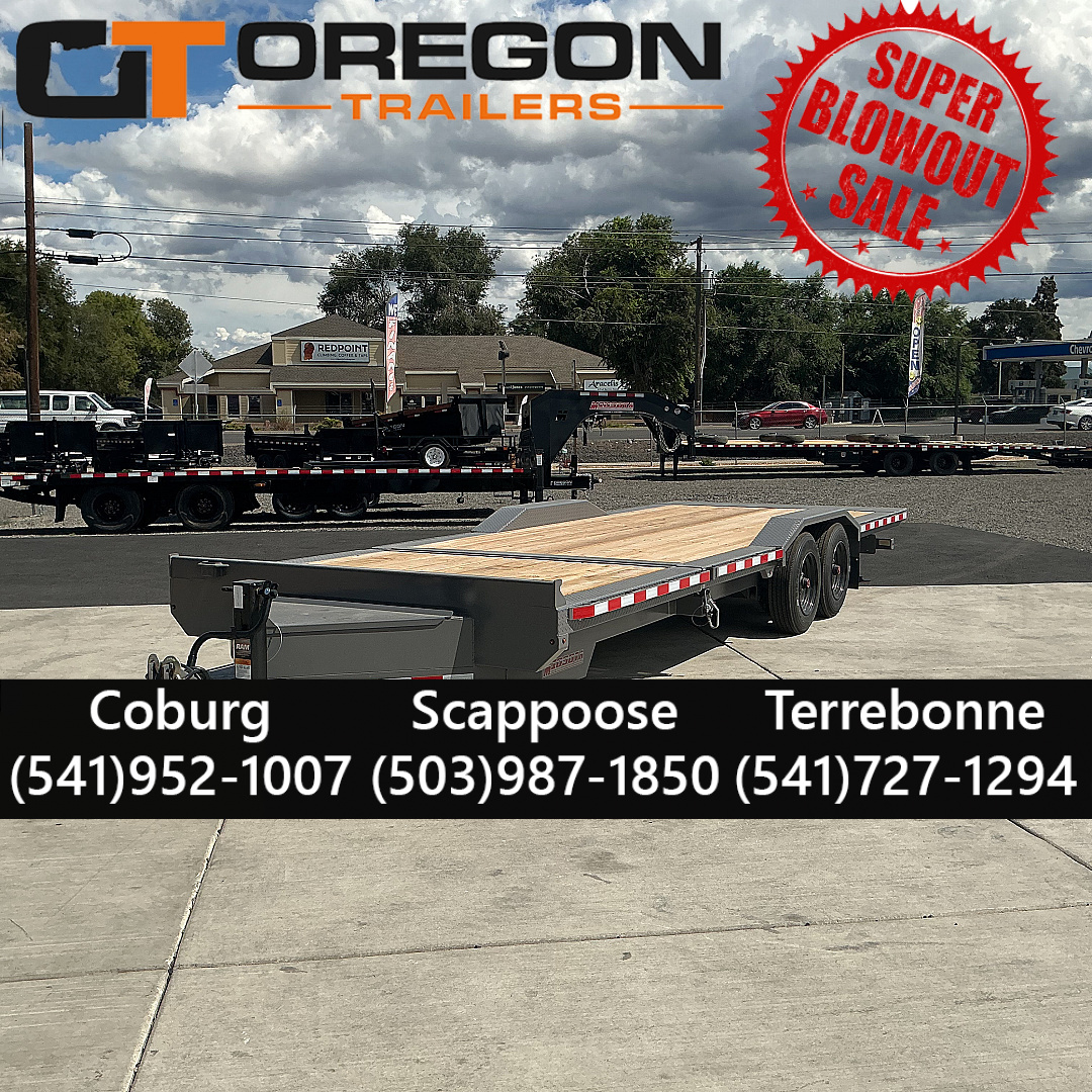 New 2026 Midsota 8.5x18+6 Tandem Axle 17.6K Tilt Trailer
