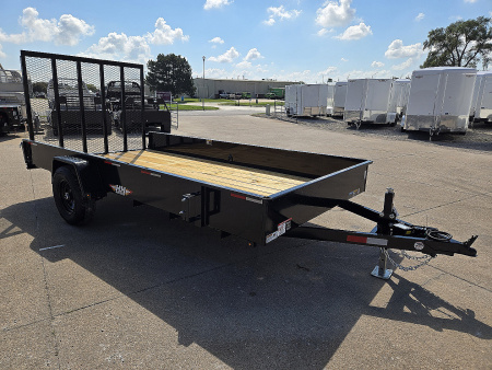 New 2026 H&H Trailers 82x14 Solid Side 5K Utility Trailer