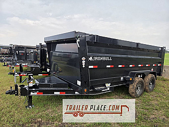 New 2026 IRON BULL 83 X16'x4' 14.9K IRON BULL DTB DUMP TRAILER