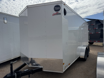 New 2026 Wells Cargo 7X16 7K ENCLOSED CARGO TRAILER Cargo / Enclosed Trailer