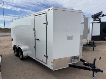 New 2026 Wells Cargo 7X16 7K ENCLOSED CARGO TRAILER Cargo / Enclosed Trailer