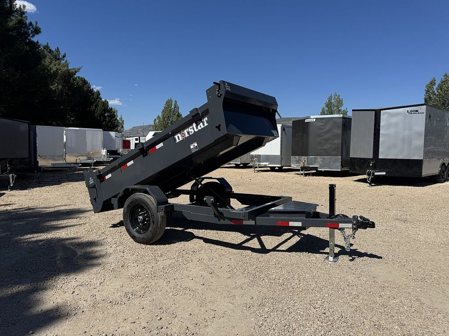 New 2027 Norstar 5X10-7K Single Axle Dump Trailer