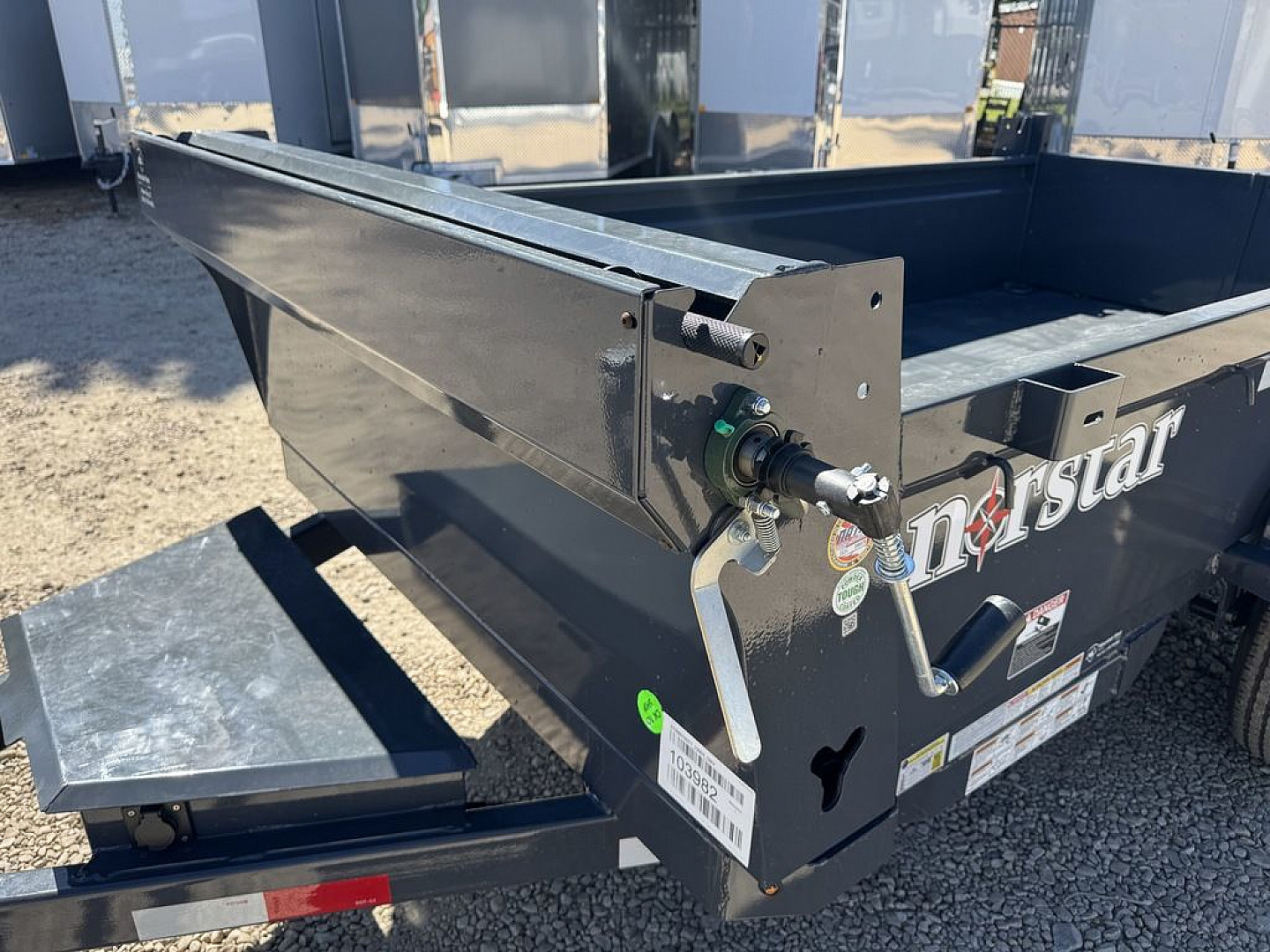 New 2027 Norstar 5X10-7K Single Axle Dump Trailer